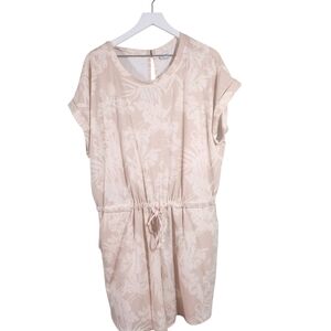 NWT LIVE Well Lounge Romper Size 14/16  Tropical Blush Light Pink